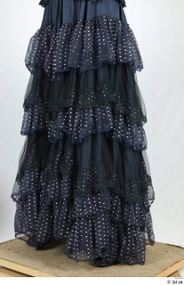 Photos Woman in Historical Dress 86 20th century blue skirt…